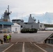 U.S. Army Col. Mary Martinez (left), exercise director for Hanuman Guardian 2023, receives mission reports from operations leadership during a site visit at the Port of Sattahip