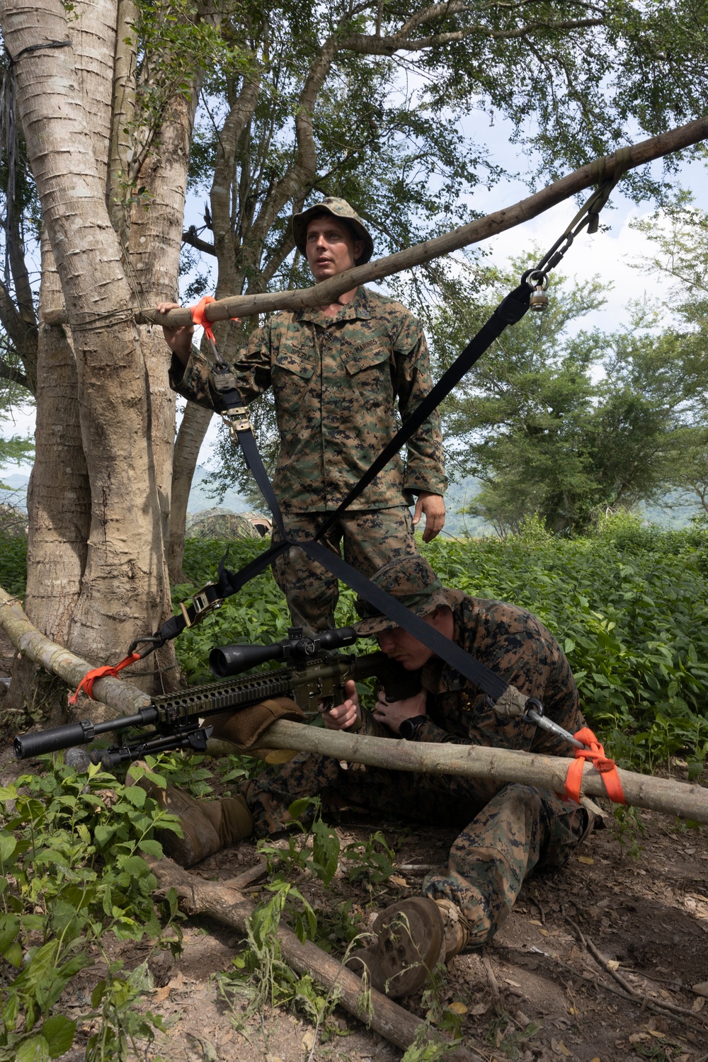 MASA 23 | U.S. and Philippine Marines Practice Aerial Sniper Techniques