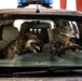 Military Working Dog Team Inspects and Protects