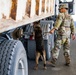 Military Working Dog Team Inspects and Protects