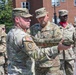 Allons Battalion Color Casing Ceremony