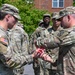 Allons Battalion Color Casing Ceremony