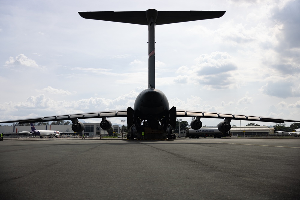 MASA 23 | C-5 Super Galaxy Unloads Cargo in Preparation for MASA