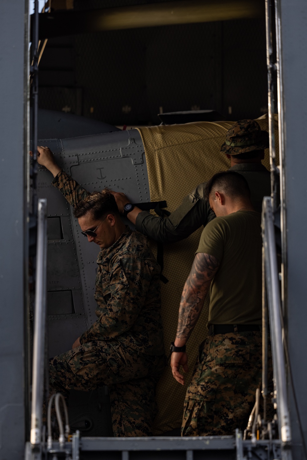 MASA 23 | C-5 Super Galaxy Unloads Cargo in Preparation for MASA