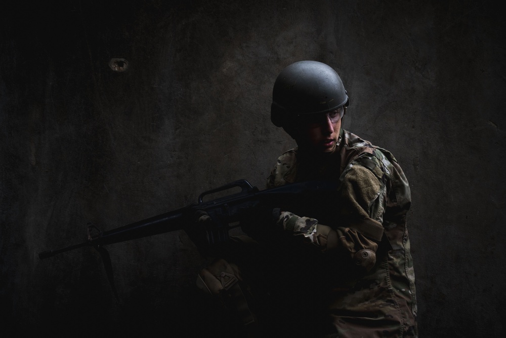 Security Forces trainees hone their skills