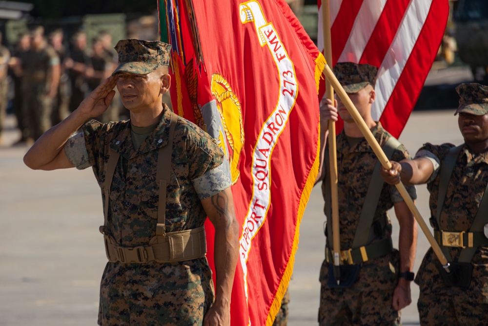 MWSS-273 Change of Command