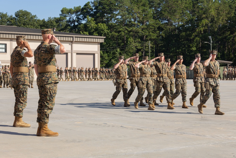 MWSS-273 Change of Command