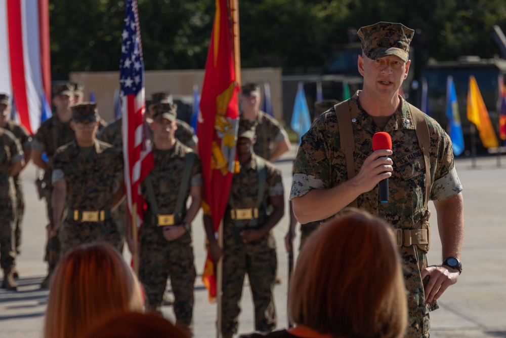 MWSS-273 Change of Command