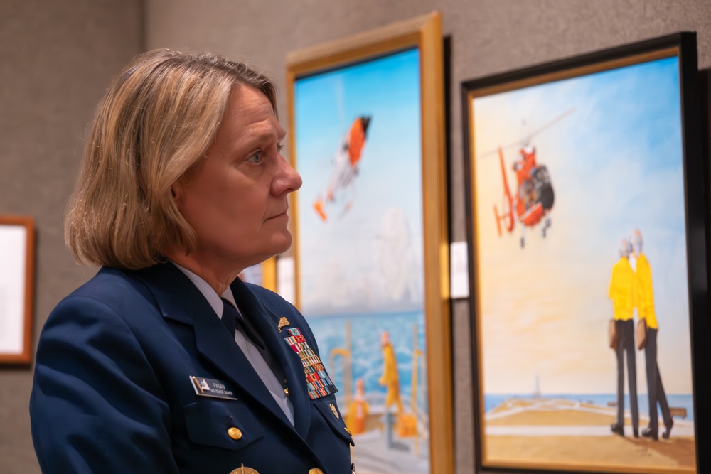 Coast Guard’s Art Program celebrates its 42nd anniversary at the Salmagundi Club in New York.