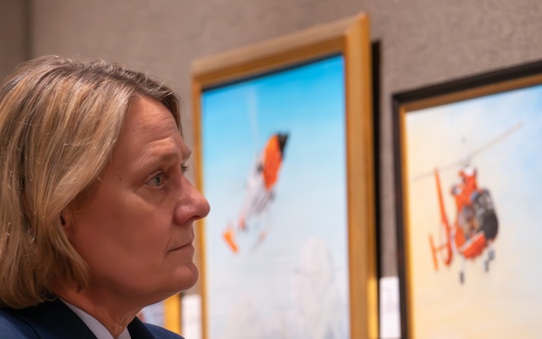 Coast Guard’s Art Program celebrates its 42nd anniversary at the Salmagundi Club in New York.