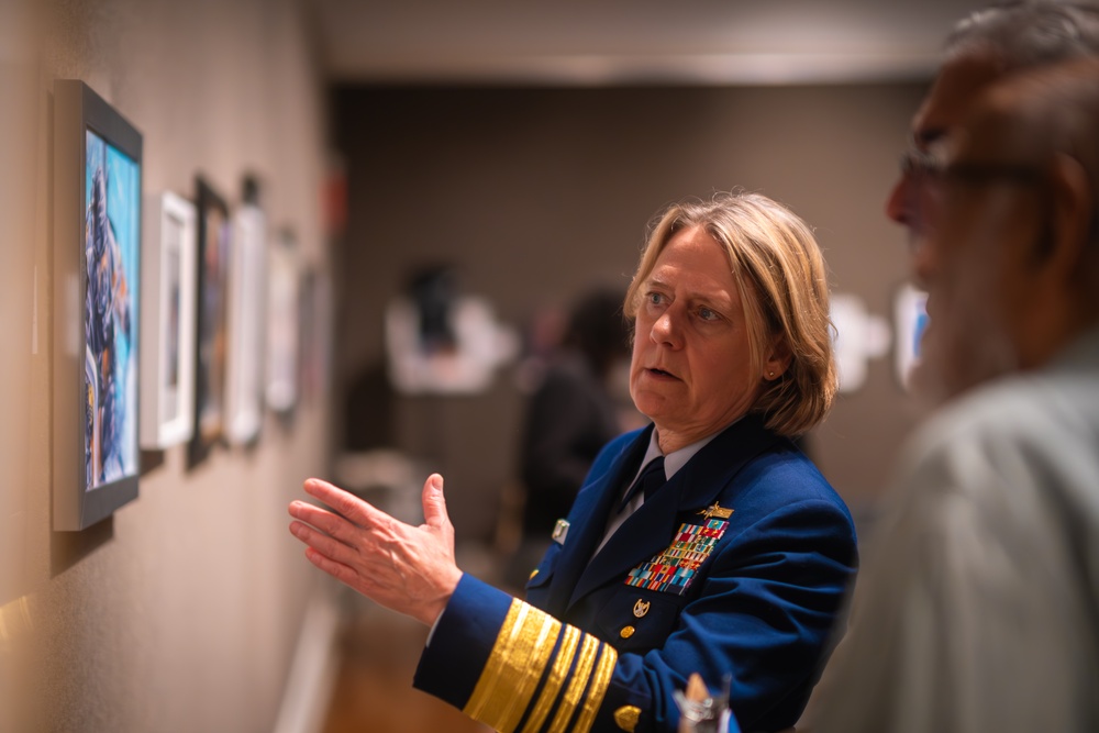 Coast Guard’s Art Program celebrates its 42nd anniversary at the Salmagundi Club in New York.