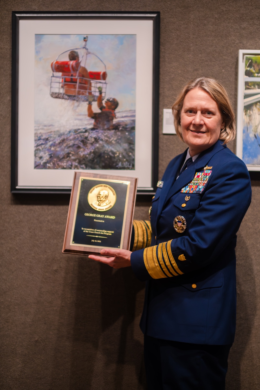 Coast Guard’s Art Program celebrates its 42nd anniversary at the Salmagundi Club in New York.