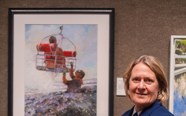 Coast Guard’s Art Program celebrates its 42nd anniversary at the Salmagundi Club in New York.