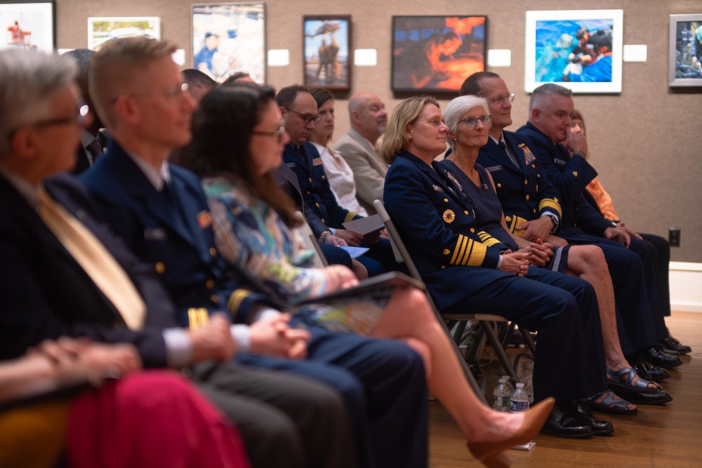 Coast Guard’s Art Program celebrates its 42nd anniversary at the Salmagundi Club in New York.