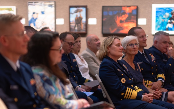 Coast Guard’s Art Program celebrates its 42nd anniversary at the Salmagundi Club in New York.