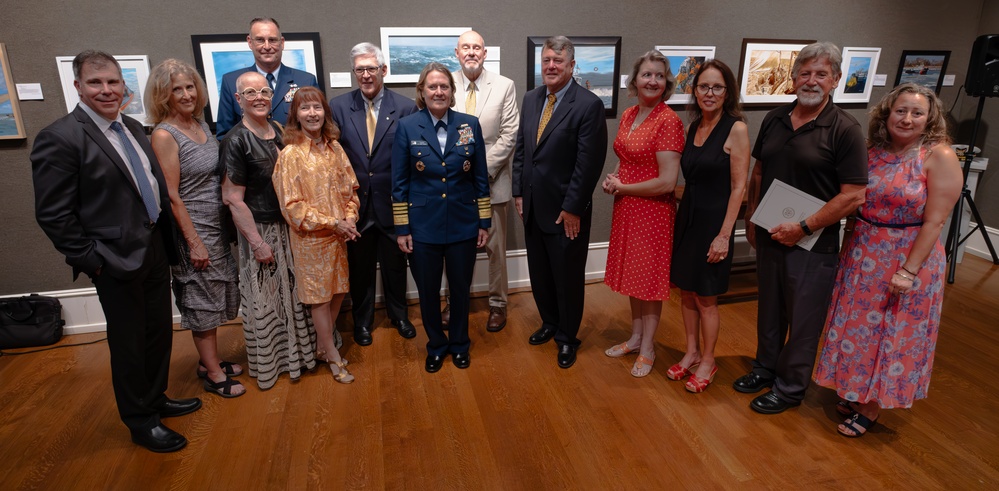 Coast Guard’s Art Program celebrates its 42nd anniversary at the Salmagundi Club in New York.