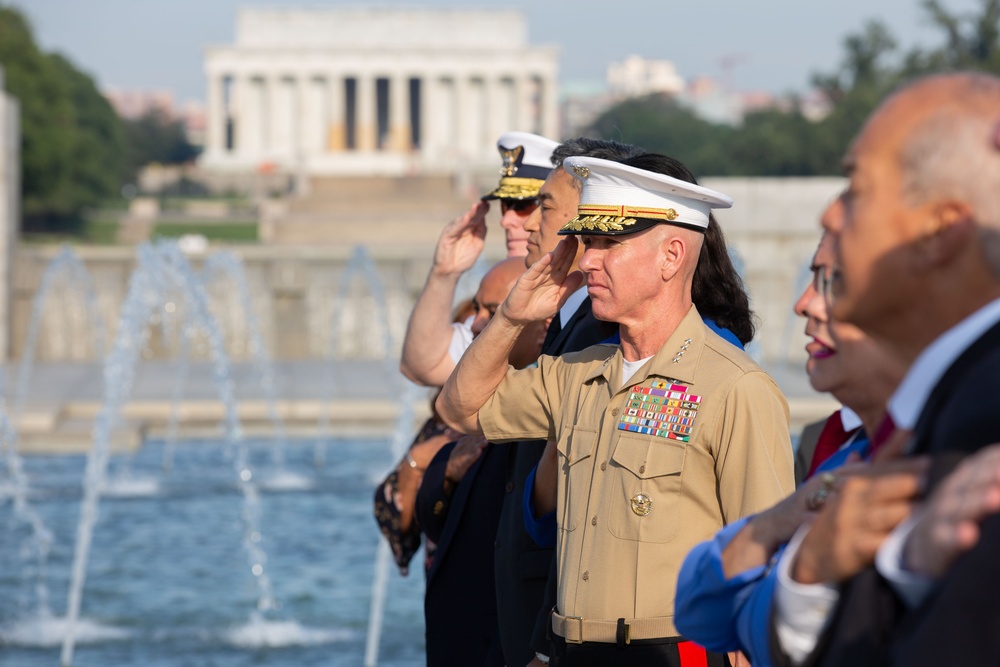 Gen. Smith Attends the 79th Anniversary of the Liberation of Guam Ceremony