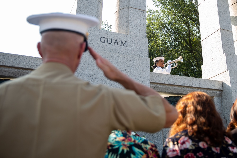 Gen. Smith Attends the 79th Anniversary of the Liberation of Guam Ceremony