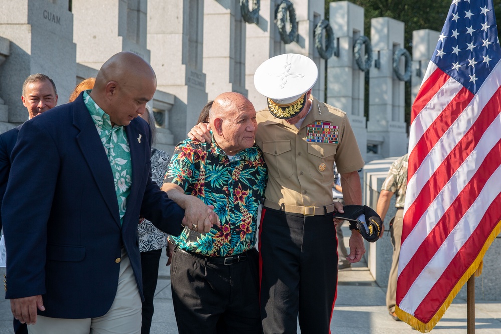 Gen. Smith Attends the 79th Anniversary of the Liberation of Guam Ceremony