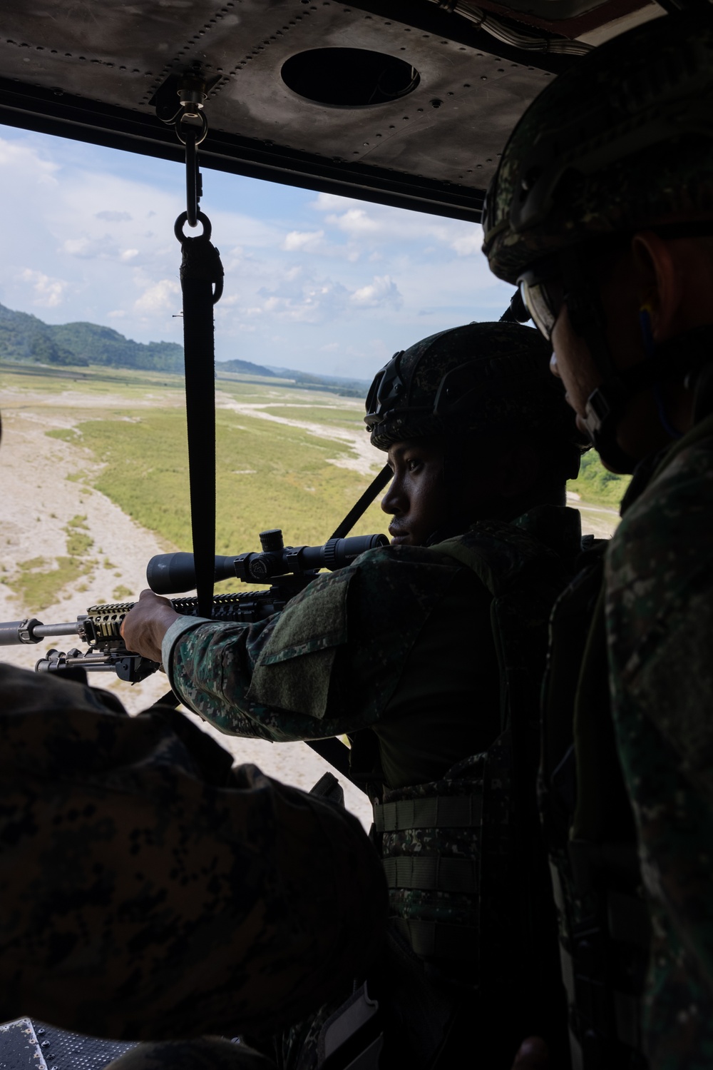 MASA 23 | Filipino and U.S. Marines Conduct Aerial Sniping Training