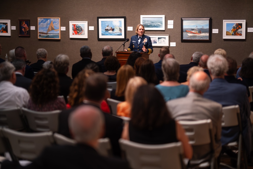 Coast Guard’s Art Program celebrates its 42nd anniversary at the Salmagundi Club in New York.