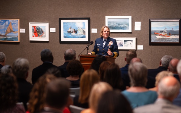 Coast Guard’s Art Program celebrates its 42nd anniversary at the Salmagundi Club in New York.