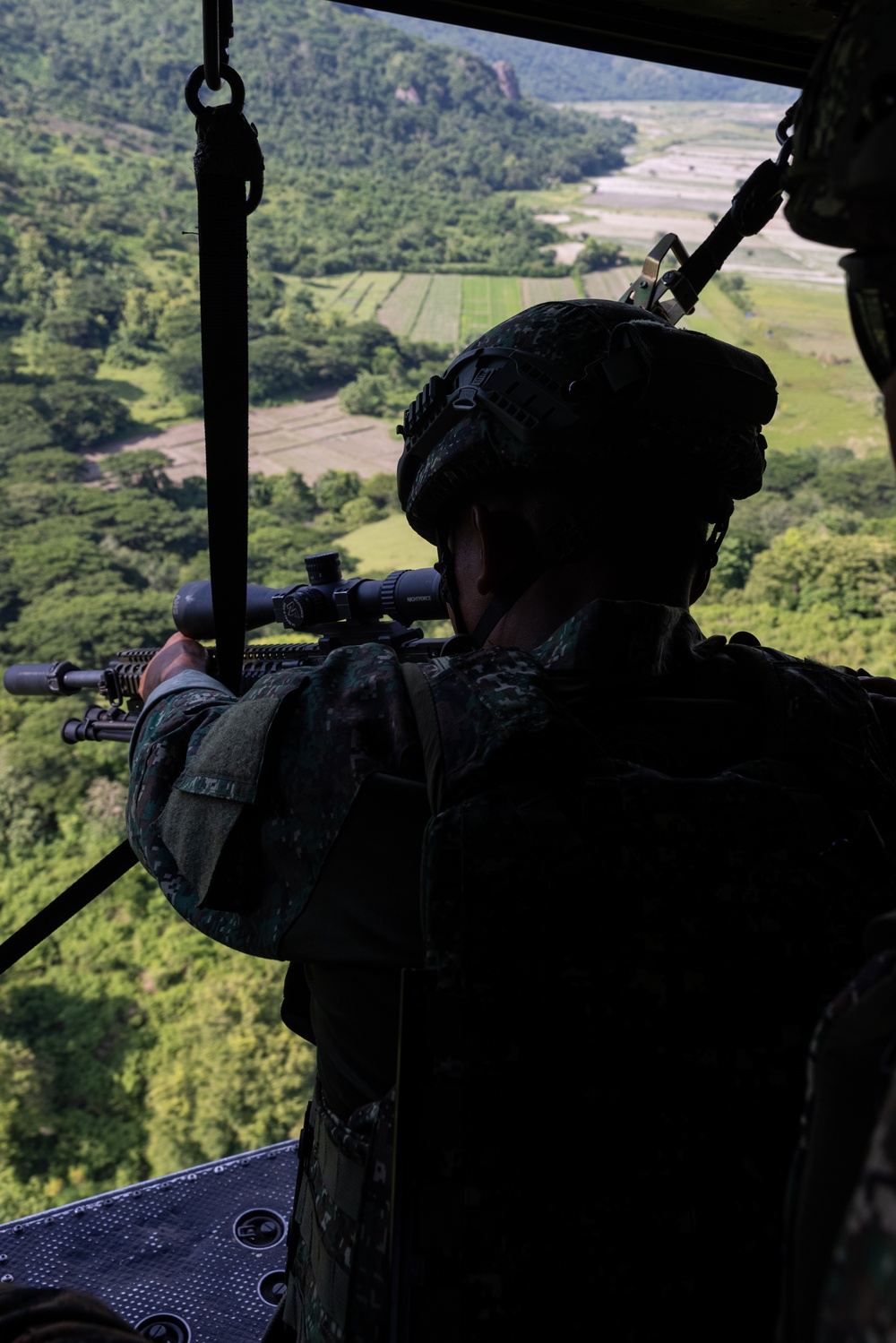 MASA 23 | Filipino and U.S. Marines Conduct Aerial Sniping Training