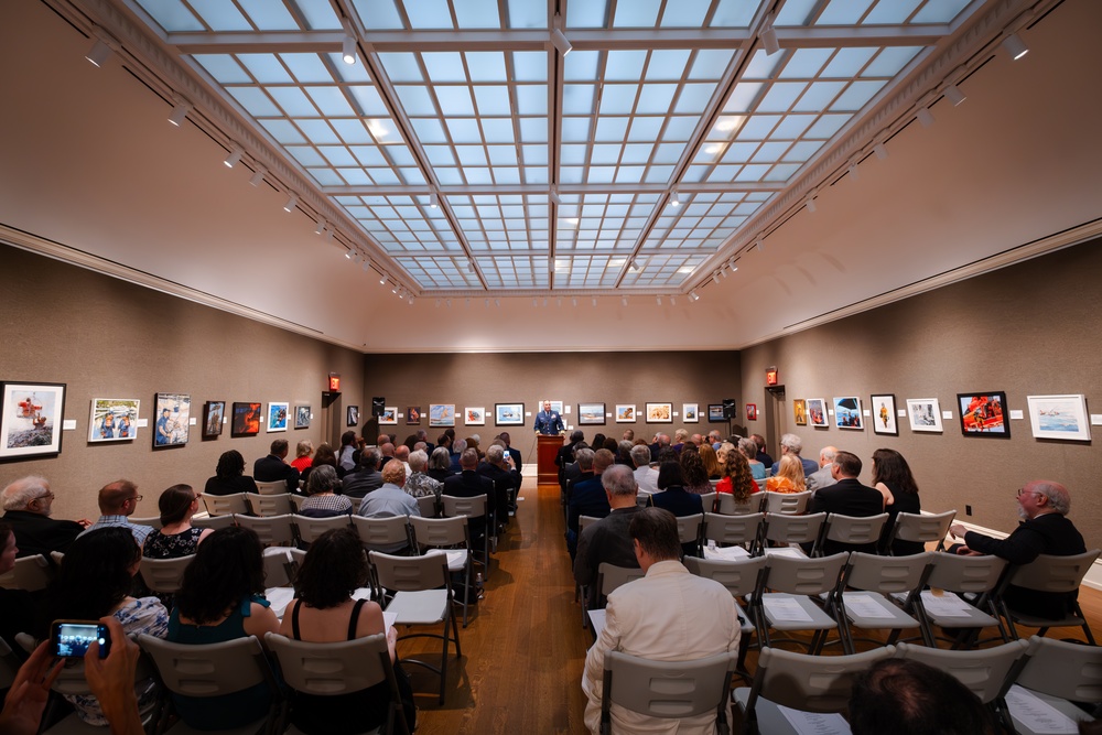 Coast Guard’s Art Program celebrates its 42nd anniversary at the Salmagundi Club in New York.