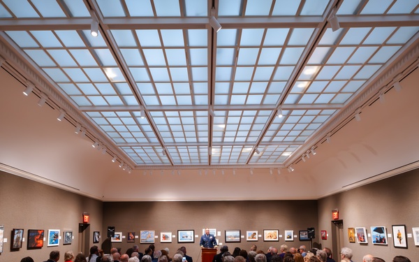 Coast Guard’s Art Program celebrates its 42nd anniversary at the Salmagundi Club in New York.