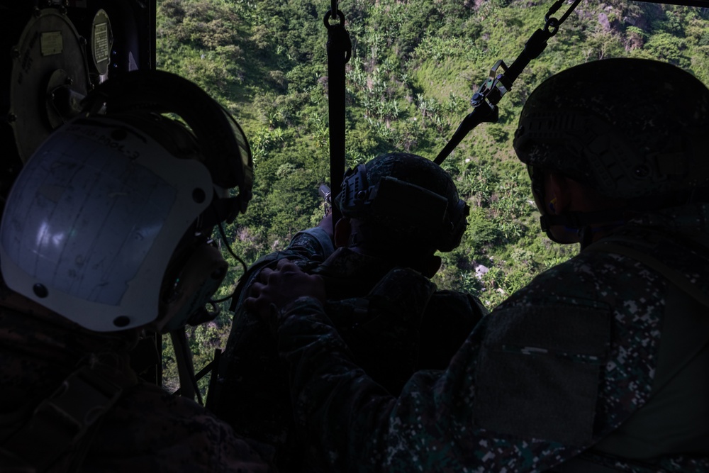 MASA 23 | Filipino and U.S. Marines Conduct Aerial Sniping Training