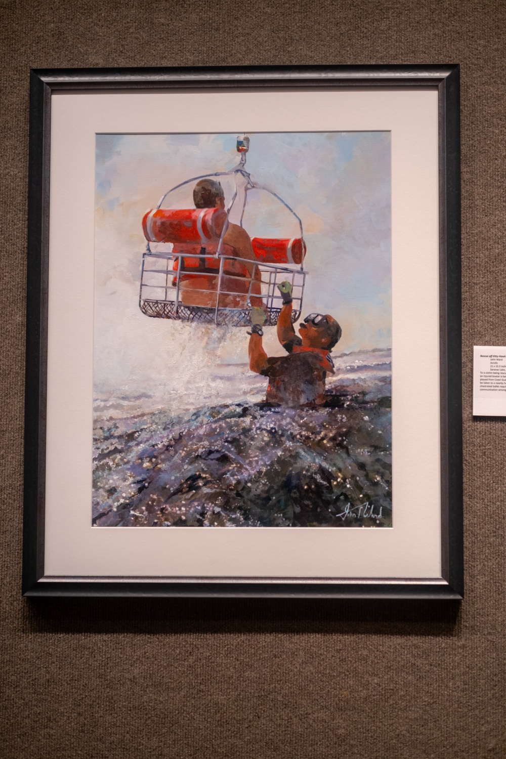 Coast Guard’s Art Program celebrates its 42nd anniversary at the Salmagundi Club in New York.