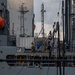 USS Rafael Peralta (DDG 115) conducts a replenishment-at-sea with the Military Sealift Command fleet replenishment oiler USNS Rappahannock (T-AO 204)