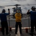 USS Rafael Peralta (DDG 115) conducts flight operations