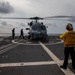 USS Rafael Peralta (DDG 115) conducts flight operations