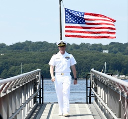 Historic Ship Nautilus and Submarine Force Museum conducts Change of Charge