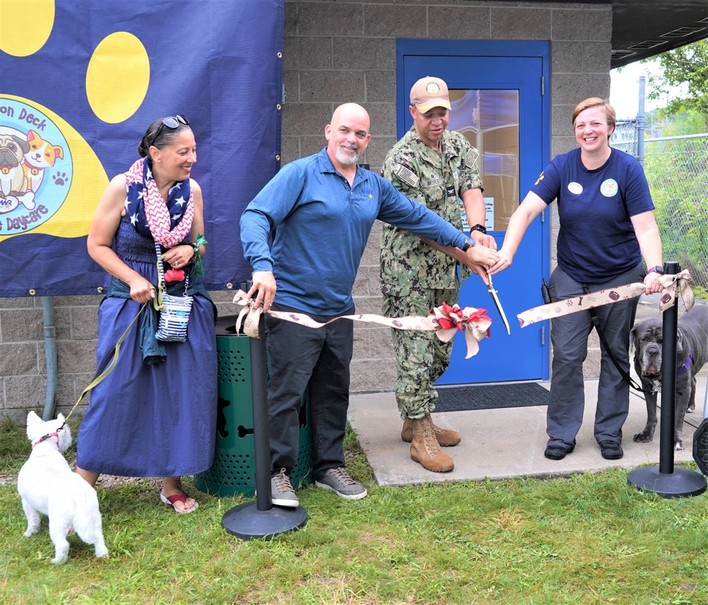 Naval Station Newport Opens Doggie Day Care Facility