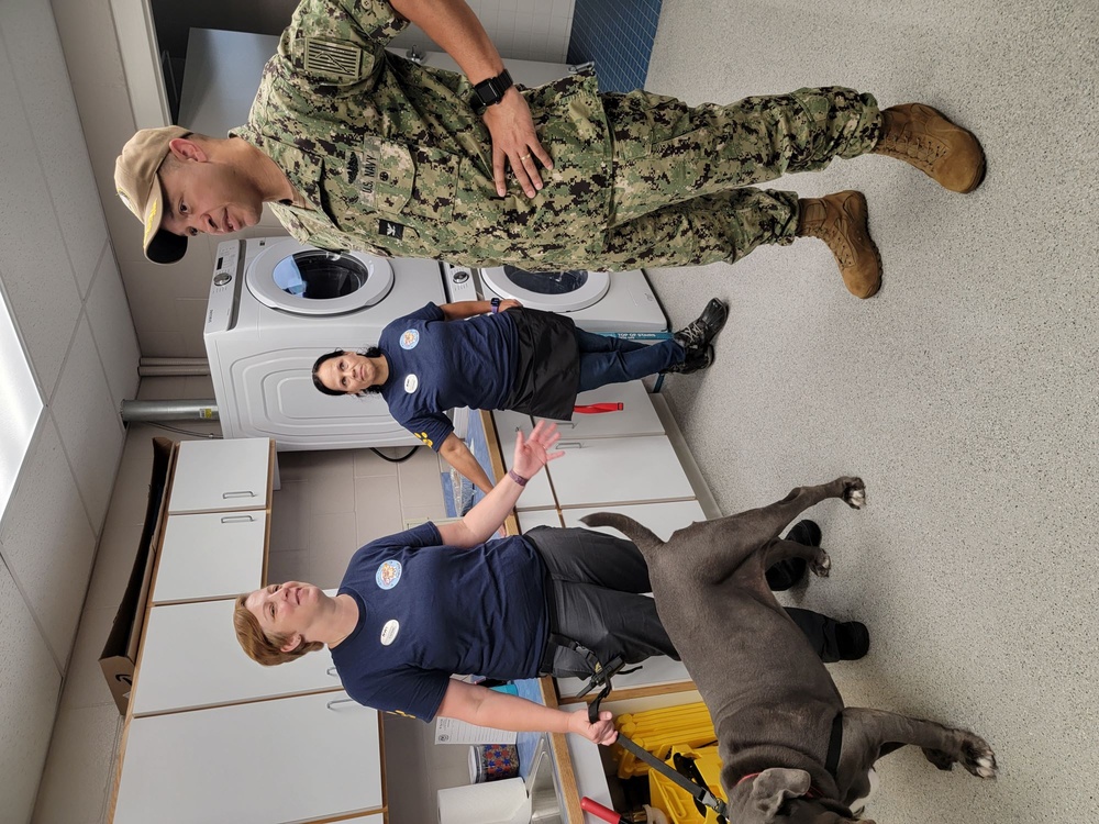 Naval Station Newport Opens Doggie Day Care Facility