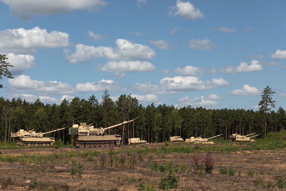 U.S. Army Soldiers showcase combat-readiness during live-fire exercise in Lithuania