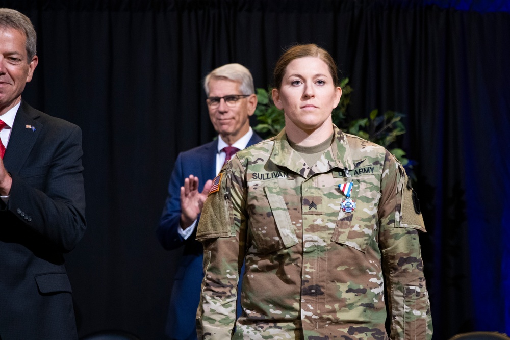 Flight medic first to receive new Nebraska National Guard Heroism Medal