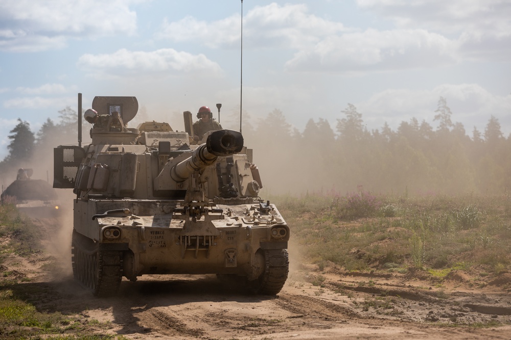 U.S. Army Soldiers showcase combat-readiness during live-fire exercise in Lithuania