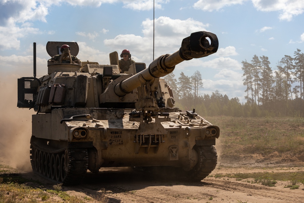 U.S. Army Soldiers showcase combat-readiness during live-fire exercise in Lithuania