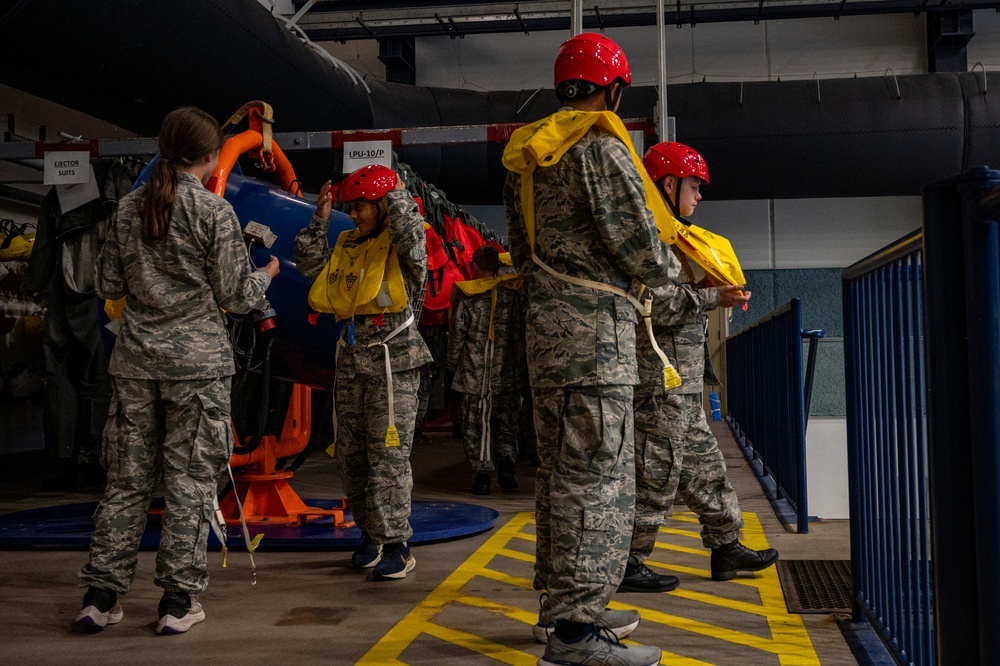 Civil Air Patrol visits 22nd Training Squadron