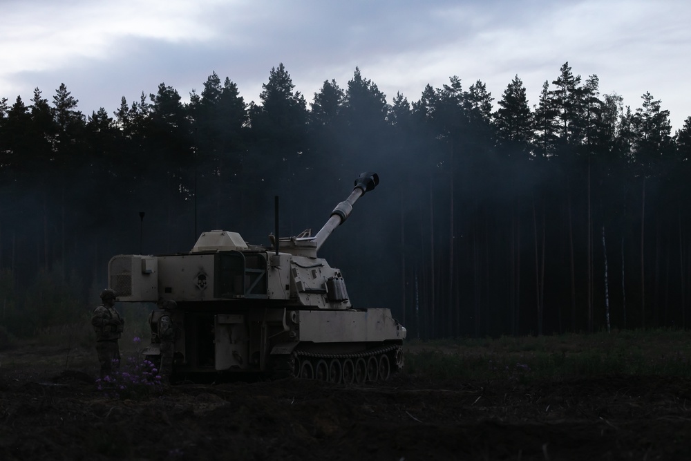 U.S. Army Soldiers showcase combat-readiness during live-fire exercise in Lithuania