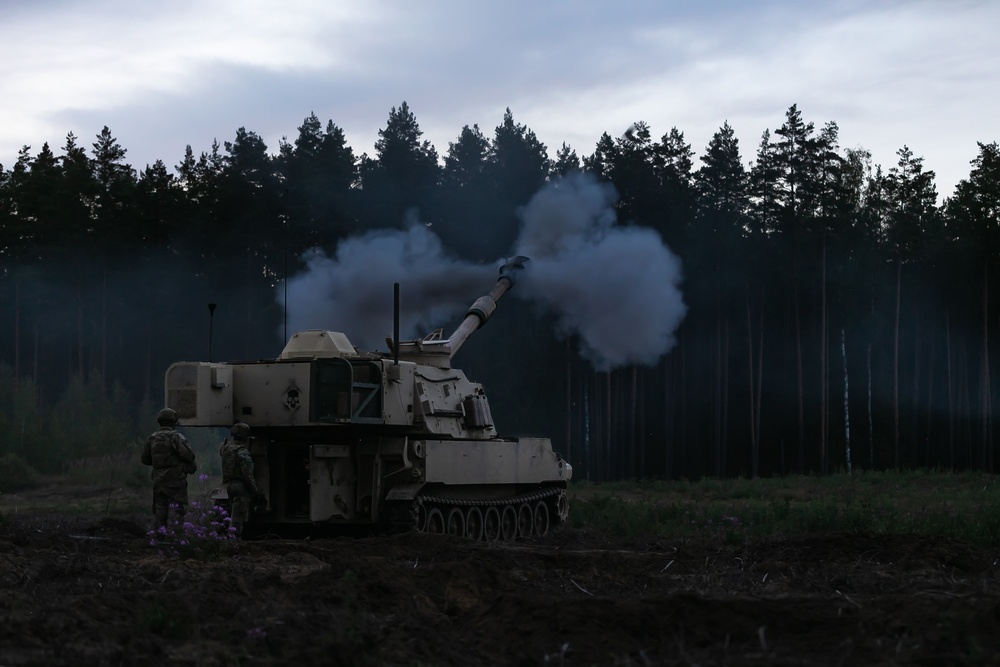 U.S. Army Soldiers showcase combat-readiness during live-fire exercise in Lithuania