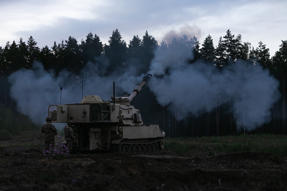 U.S. Army Soldiers showcase combat-readiness during live-fire exercise in Lithuania