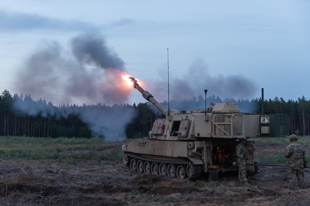 U.S. Army Soldiers showcase combat-readiness during live-fire exercise in Lithuania