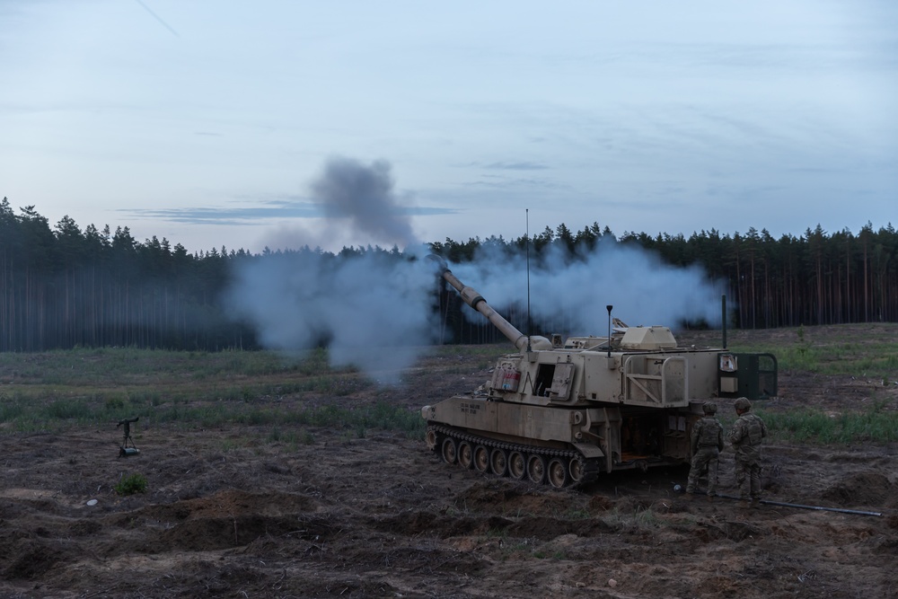 U.S. Army Soldiers showcase combat-readiness during live-fire exercise in Lithuania