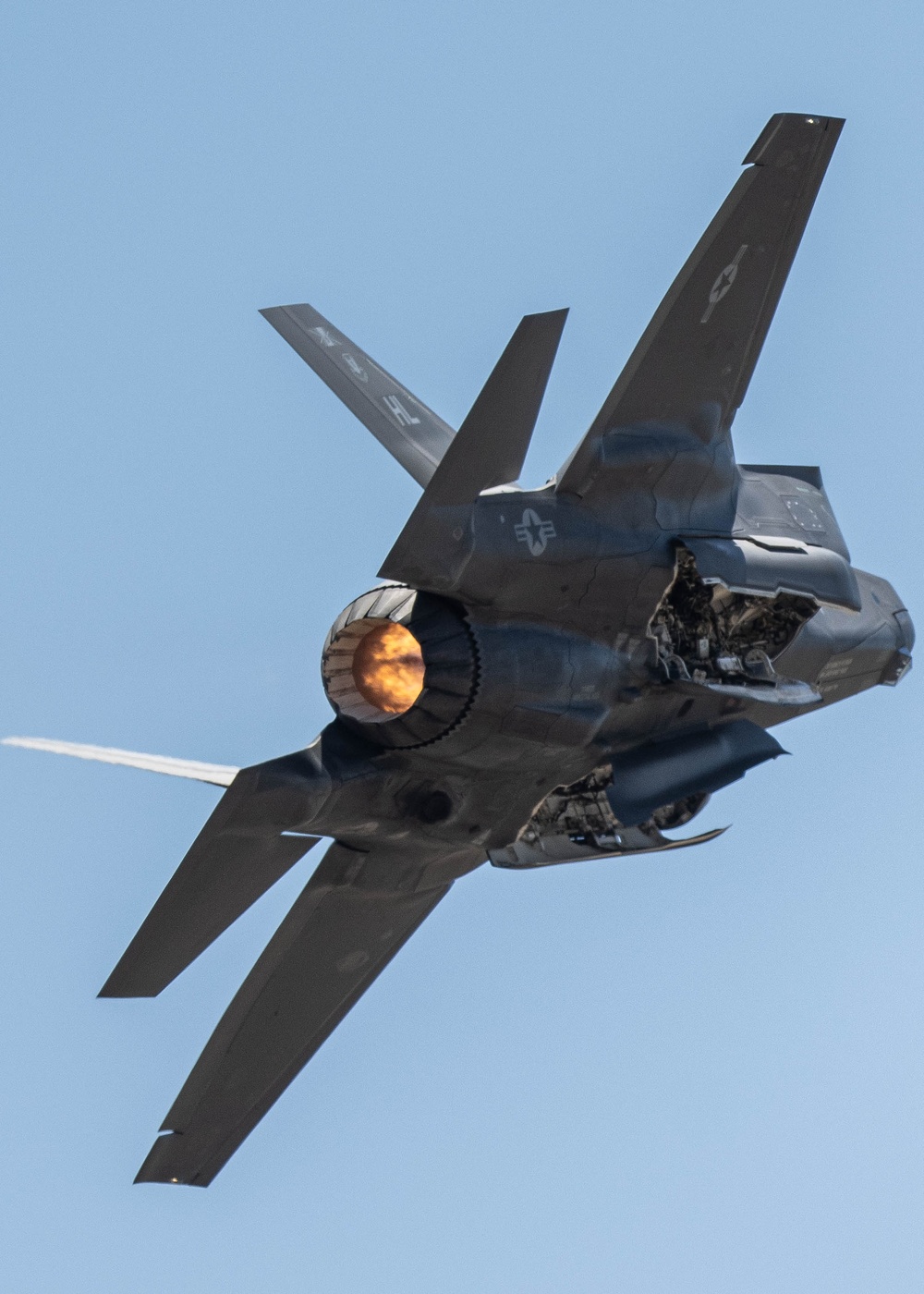 F-35A Lightning II Demonstration Team airshow practice