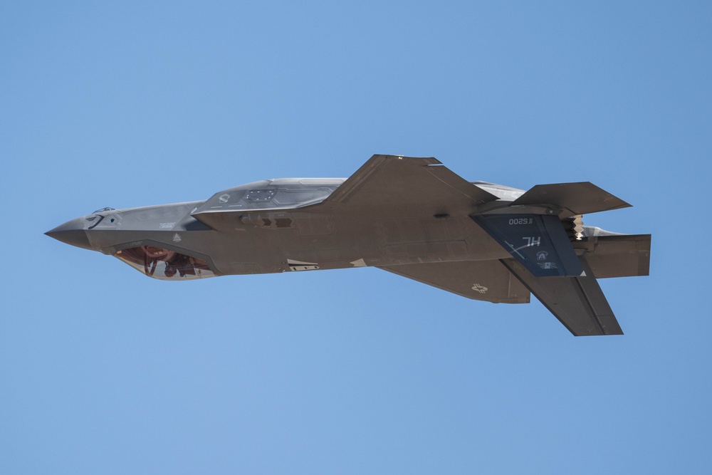 F-35A Lightning II Demonstration Team airshow practice