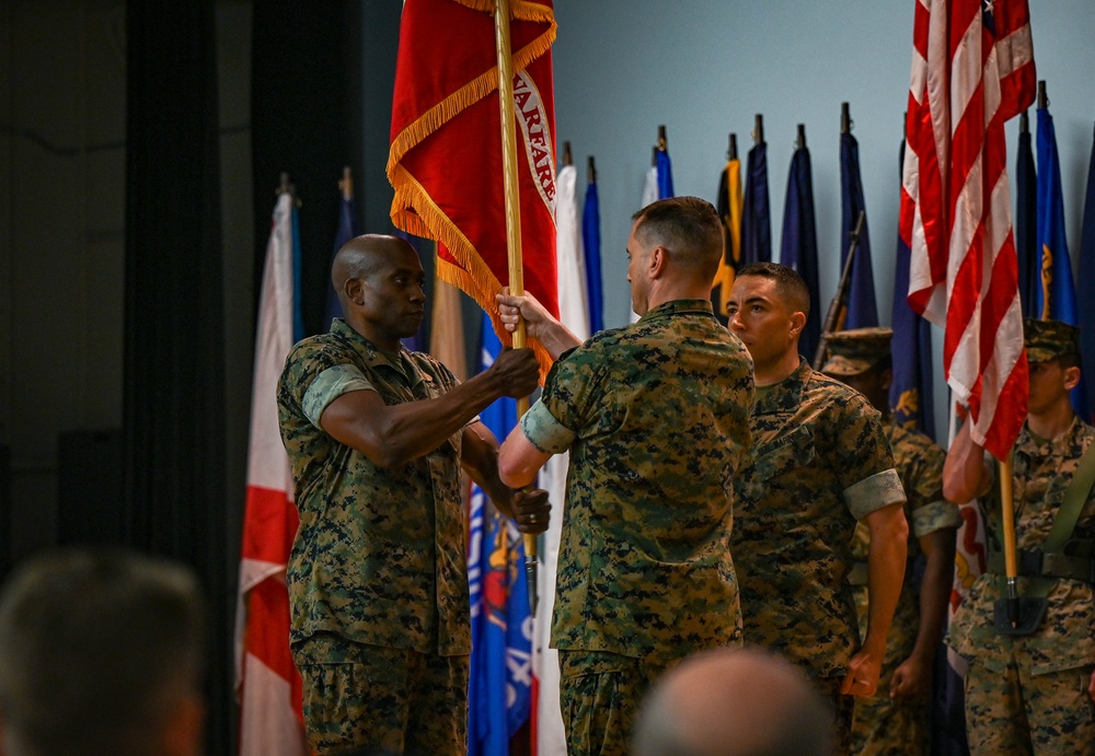 MCCYWG Change of Command Ceremony